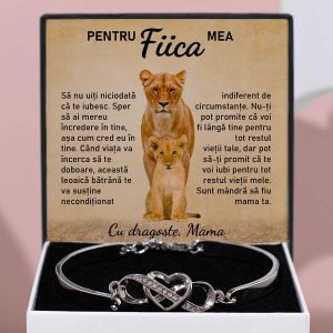De la mamă pentru fiică | LILLIA_HEARTBRACELET