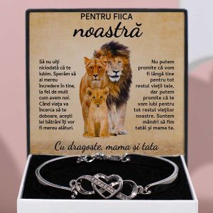 De la părinți pentru fiică | NAMI_HEARTBRACELET