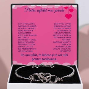 De la partener pentru parteneră | LOVE_HEARTBRACELET