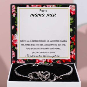 De la fiu pentru mamă | PAISLEY_HEARTBRACELET