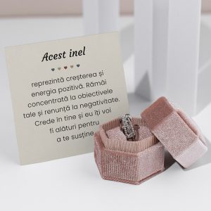 Inel antistres cu dedicație | RAYA_SPINRING