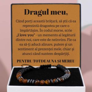 De la parteneră pentru partener | REMI_MORSEBRACELET