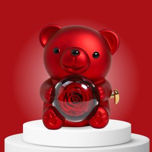 Cutie rotativă pentru bijuterii în formă de urs | ROSBEAR