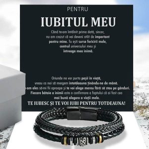 De la parteneră pentru partener | LUCIAN_LEATHERBRACELET