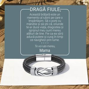 De la mamă pentru fiu | TROY_BRAIDEDBRACELET