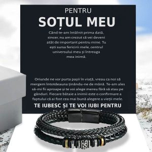 De la soție pentru soț | LEVI_LEATHERBRACELET